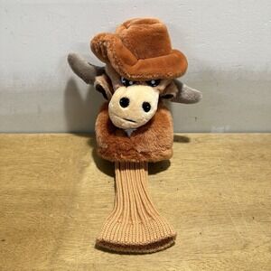 Texas Longhorns Mascot Golf Headcover Driver Headcover Vintage Texas University